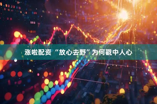 涨啦配资 “放心去野”为何戳中人心